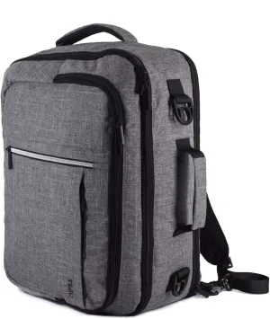 TLZC 30L Flight Approved Weekender Carry-On Laptop Travel Backpack, 18 Inch Business Cube Handbag with Shoulder Strap and Funcitional Pockets Luggage Bag Suitcase Backpack