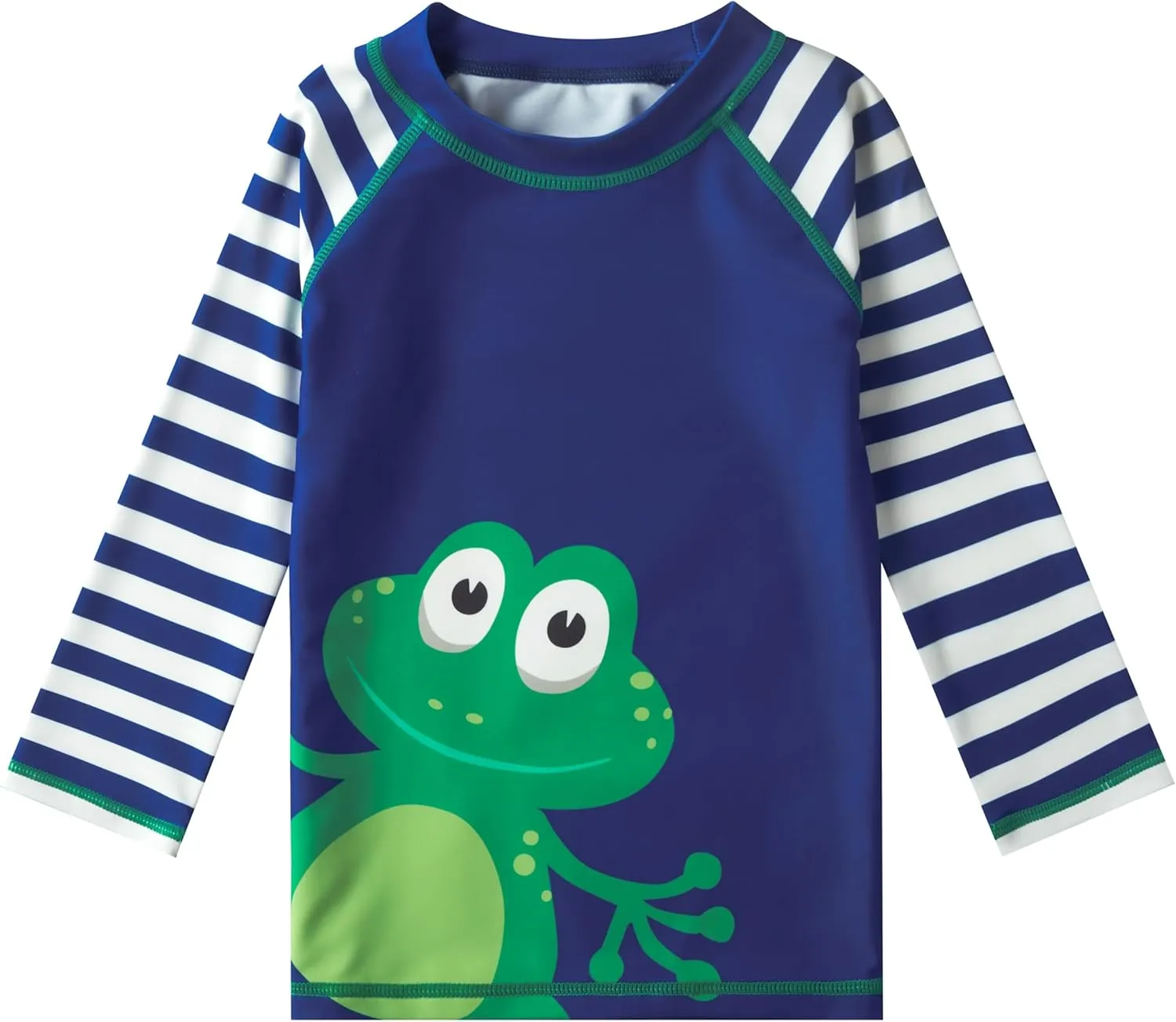 Toddlers and Baby Boys' 3-Piece Swimsuit Trunk Rashguard Set and Sun Hat Swimwear Bathing Suit Sunsuit Swim Shirt UPF 50 