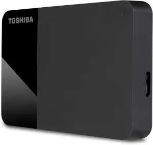Toshiba 4TB Canvio Ready – 2.5 inch Portable External Hard Drive with SuperSpeed USB 3.2 Gen 1, Compatible with Microsoft Windows 7, 8 and 10, Black (HDTP340EK3CA)