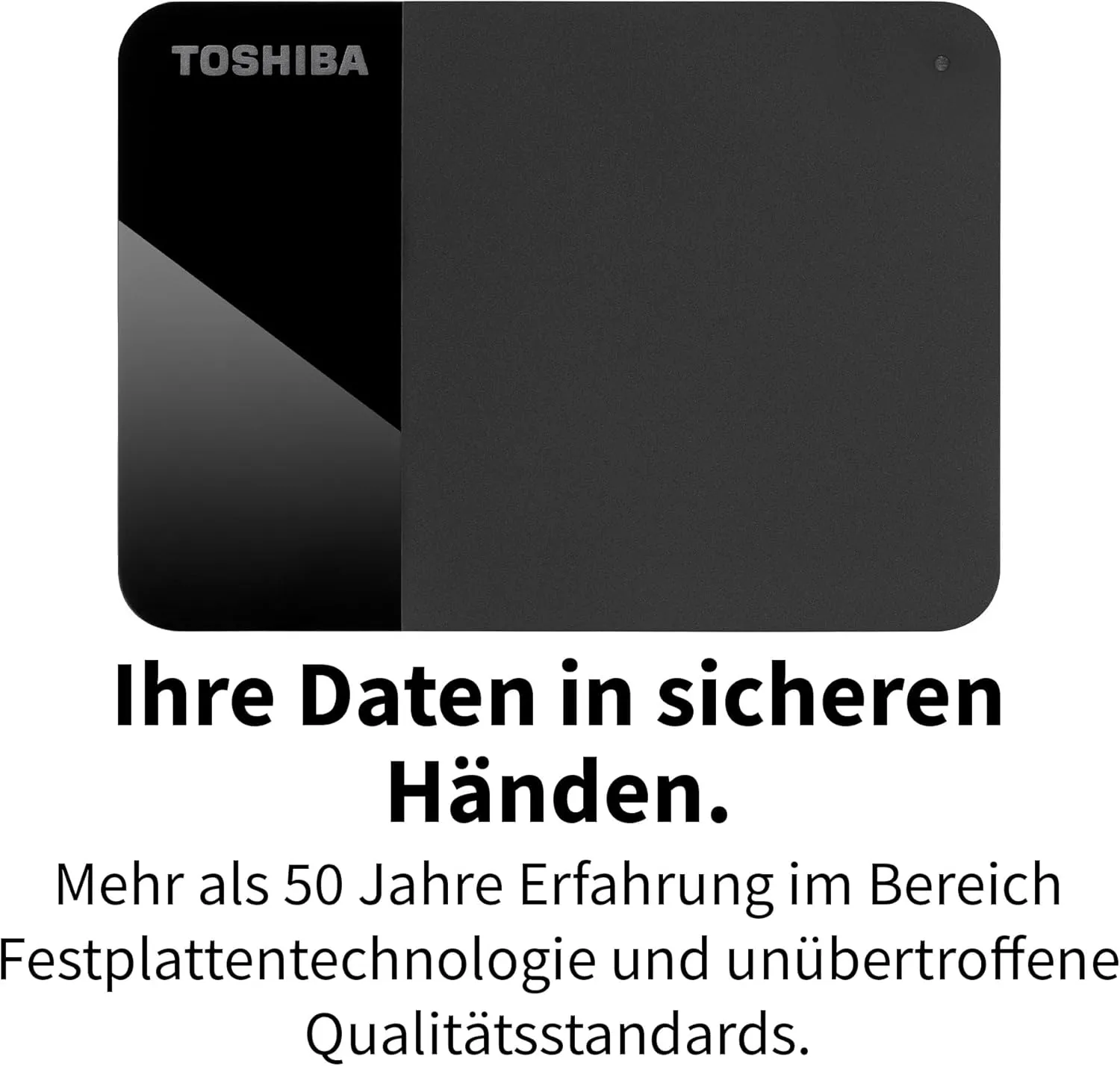 Toshiba 4TB Canvio Ready – 2.5 inch Portable External Hard Drive with SuperSpeed USB 3.2 Gen 1, Compatible with Microsoft Windows 7, 8 and 10, Black (HDTP340EK3CA)