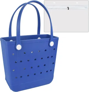 Tote Bag for Women-Extra Large Rubber Beach Bag, Large Waterproof Sandproof Travel Tote Bags for Beach Outdoor Sports