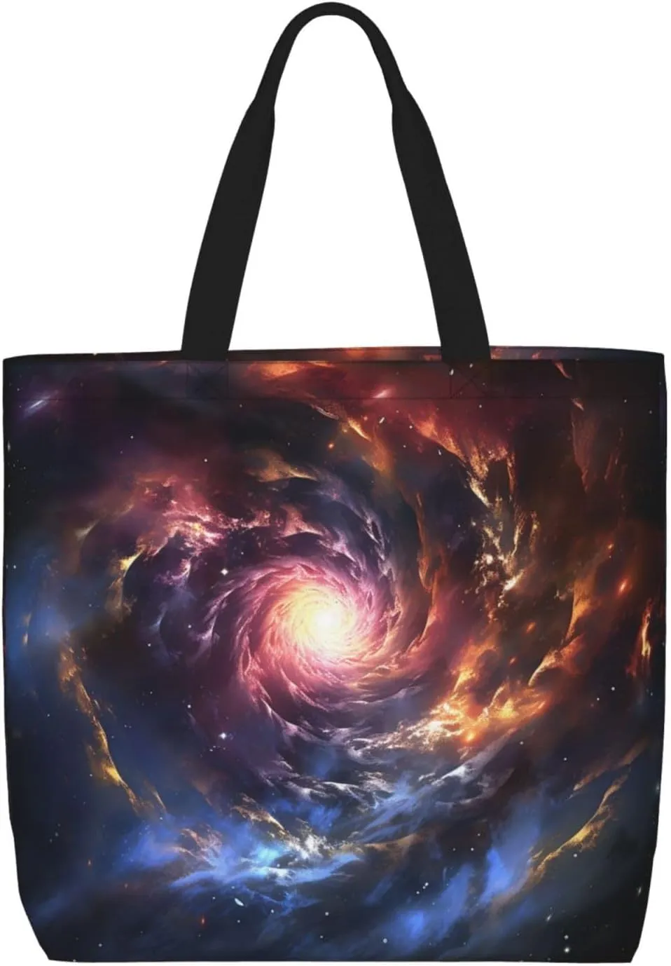 Tote Bag for Women Grocery Bag Reusable Shopping Bag Cupcake Handbag Foldable Shoulder Bag