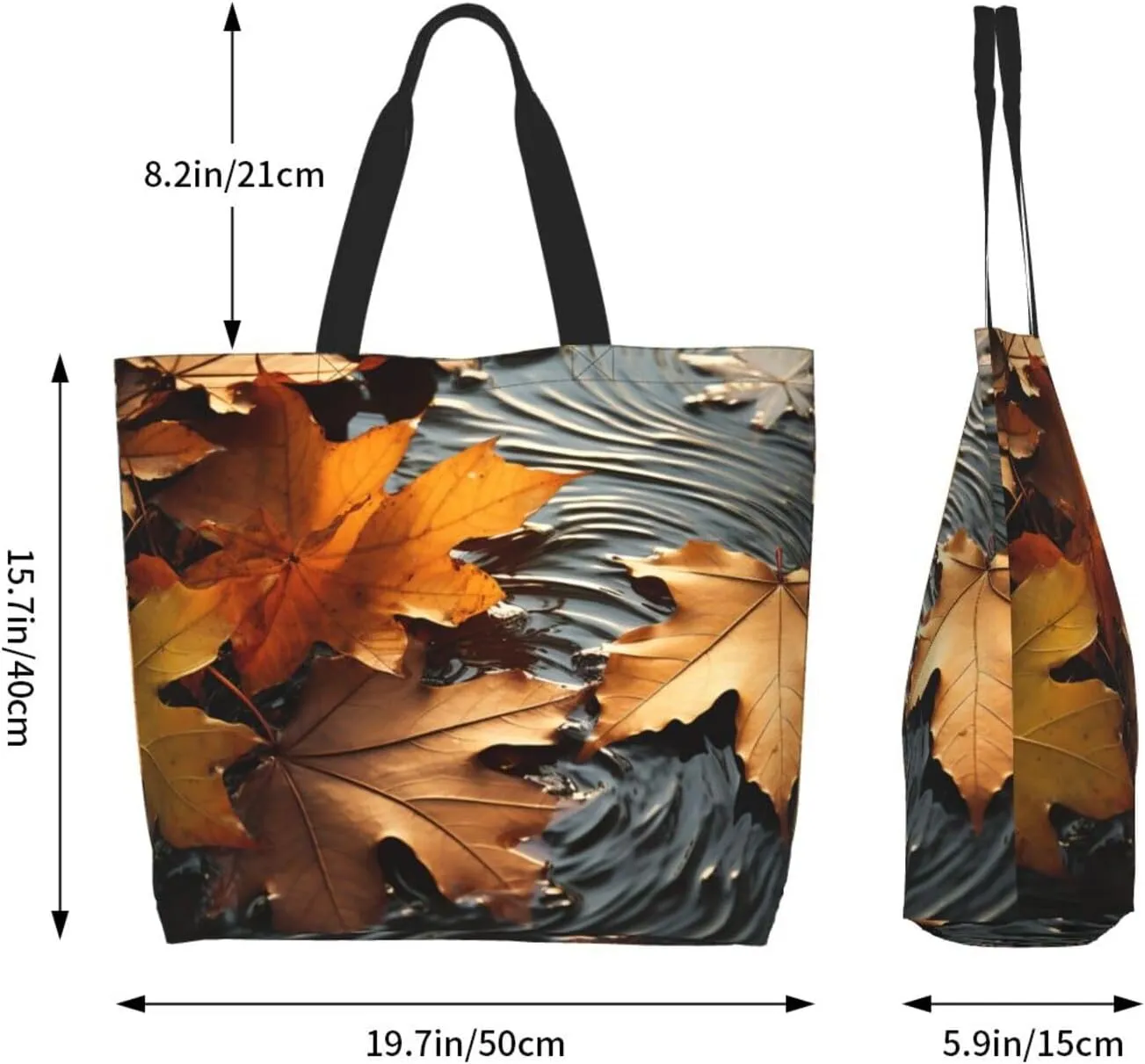 Tote Bag for Women Grocery Bag Reusable Shopping Bag Math question Handbag Foldable Shoulder Bag