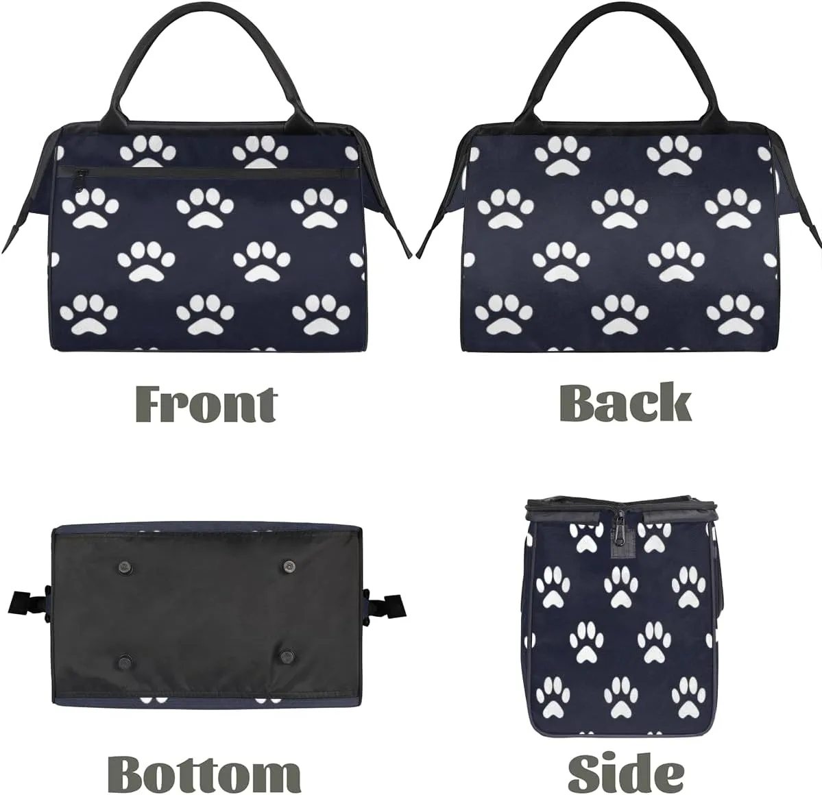 Tote Bag for Women, Lightweight Tote Bag with Zipper, Large Shoulder Bag Handbag for Travel, Work