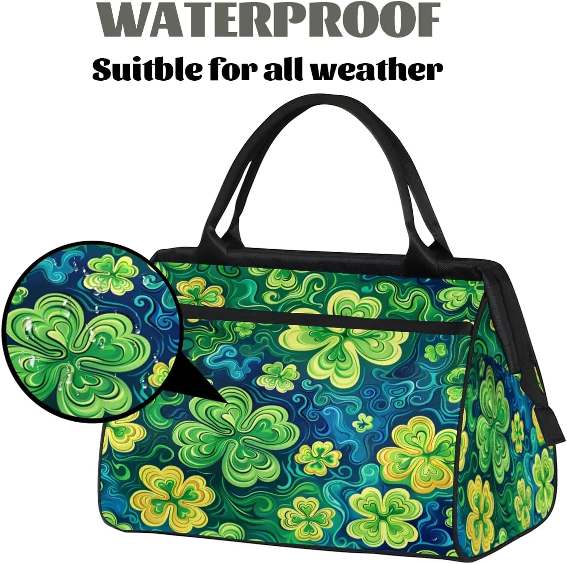 Tote Bag for Women, Lightweight Tote Bag with Zipper, Large Shoulder Bag Handbag for Travel, Work