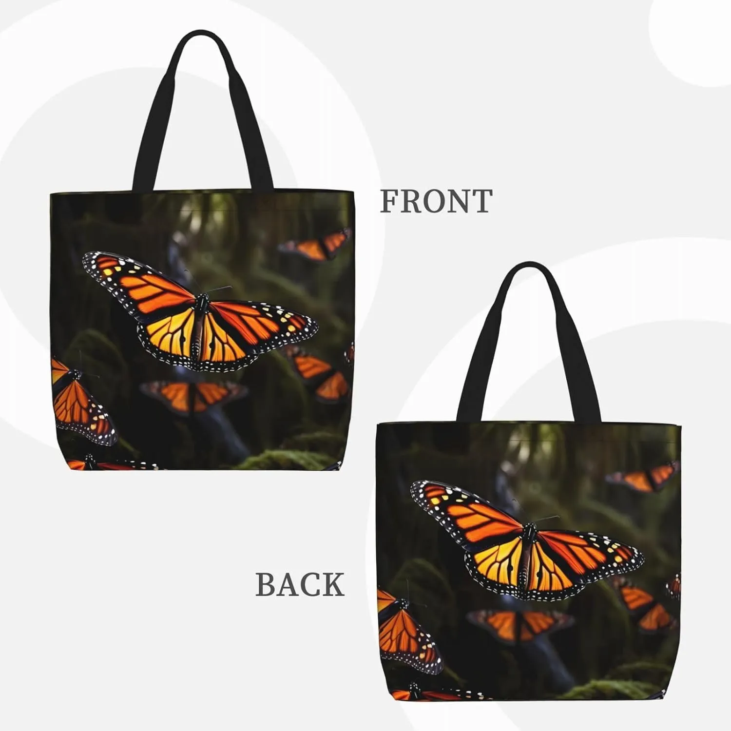 Tote Bag for Women Plaid Red and Black Shoulder Bag with Zipper Handbag Large Capacity Reusable Grocery Bag