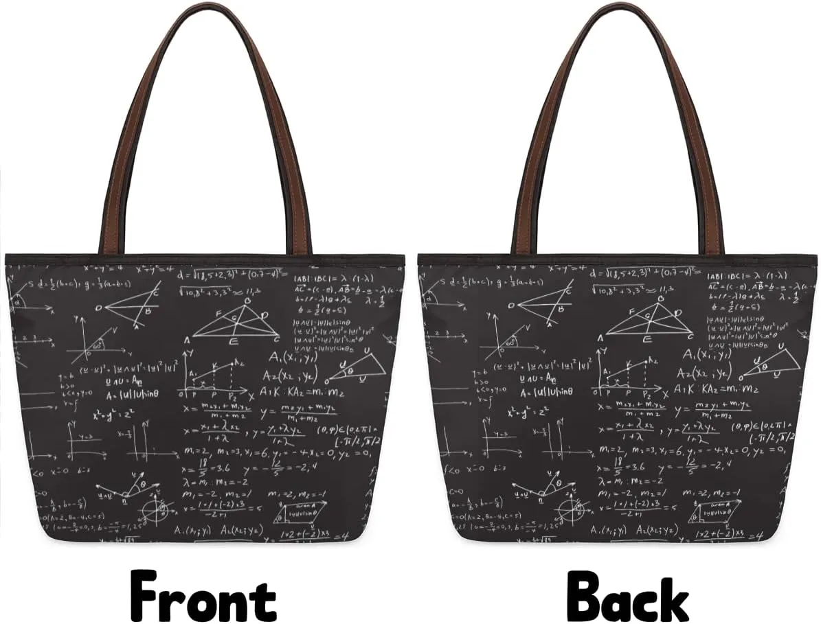 Tote Bag for Women with Zipper Large Capacity Top Handle Casual Shoulder Bag Handbag Reusable Shopping