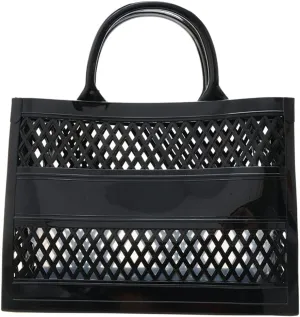 Tote Bag Purses for Women Summer Mesh Beach Tote Bag Large Capacity Shopping Basket Top Handle Handbag Jelly Storage Bag