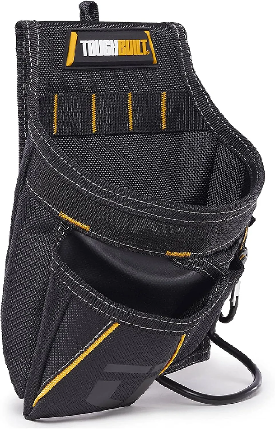ToughBuilt - Tradesman Pouch with 12 Pockets and Loops - Interchangeable Pouches, Heavy Duty and Durable - (TB-228), Black