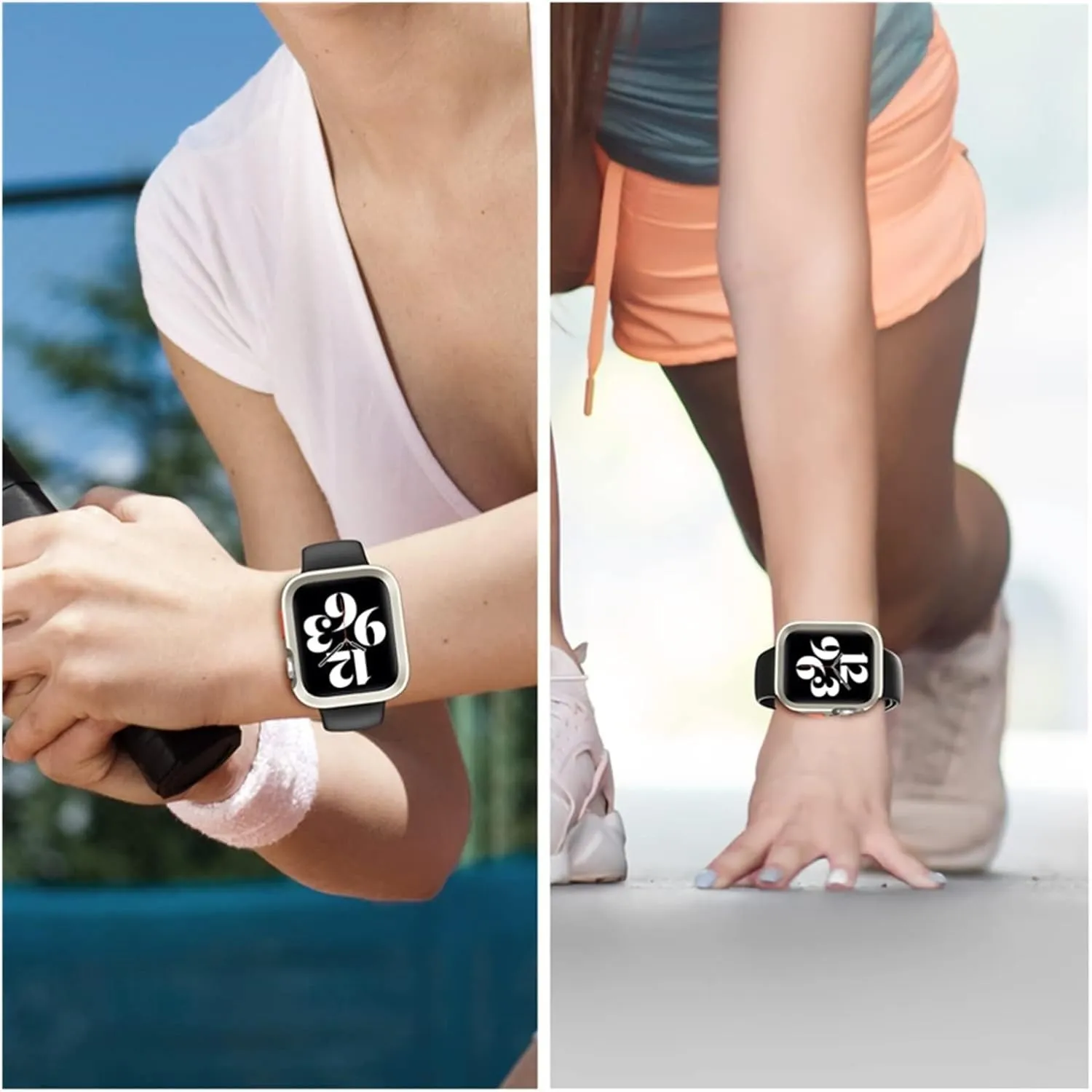 TPU Cover For Apple Watch Series Ultra 49mm 9 8 7 41mm 45mm Bumper Frame Shell Cases For iWatch 6 5 SE 4 40 44mm Case