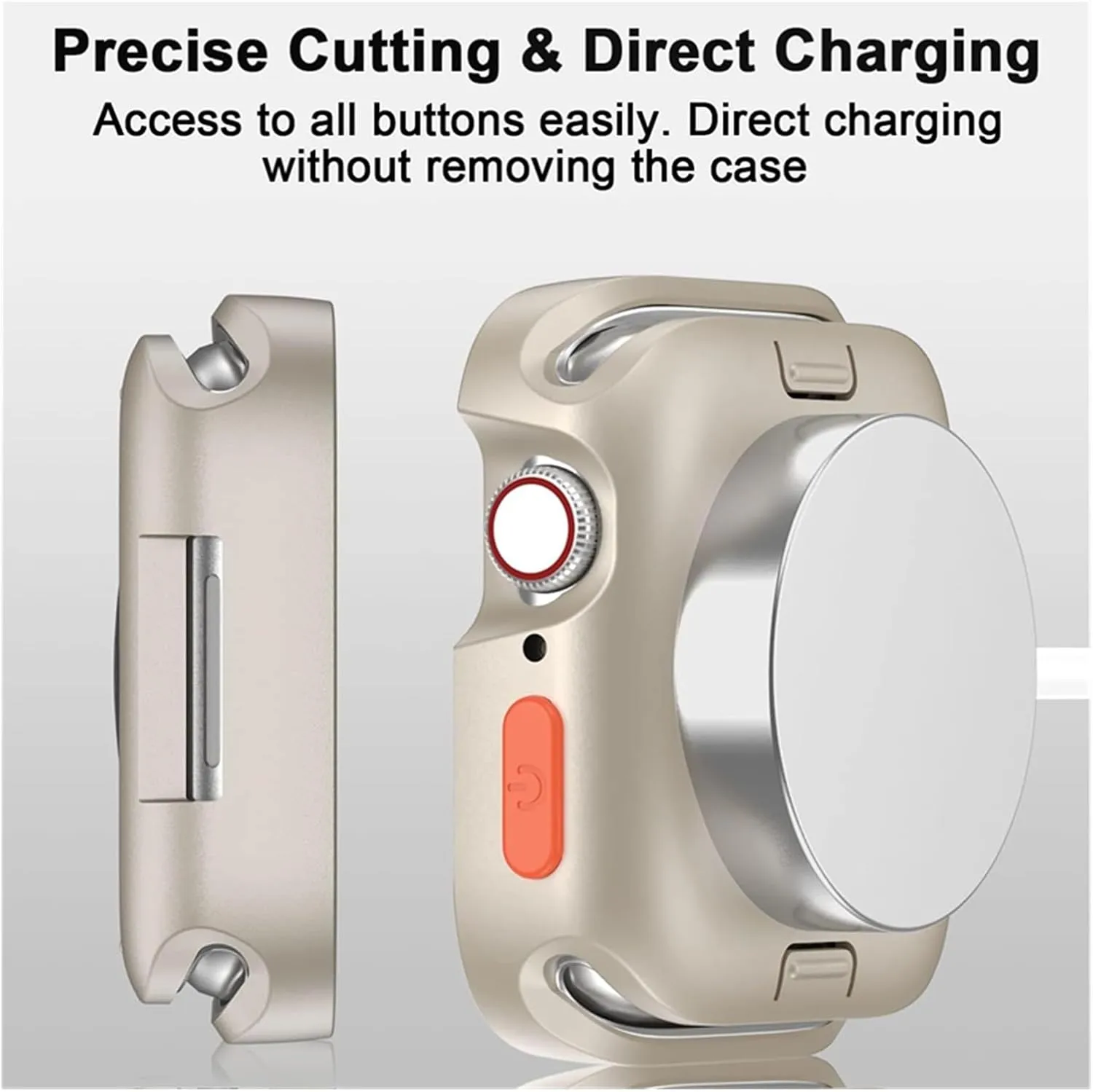 TPU Cover For Apple Watch Series Ultra 49mm 9 8 7 41mm 45mm Bumper Frame Shell Cases For iWatch 6 5 SE 4 40 44mm Case