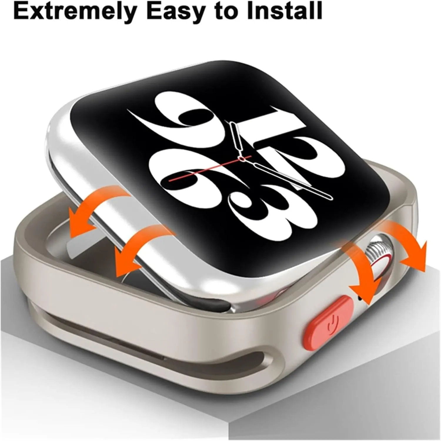 TPU Cover For Apple Watch Series Ultra 49mm 9 8 7 41mm 45mm Bumper Frame Shell Cases For iWatch 6 5 SE 4 40 44mm Case