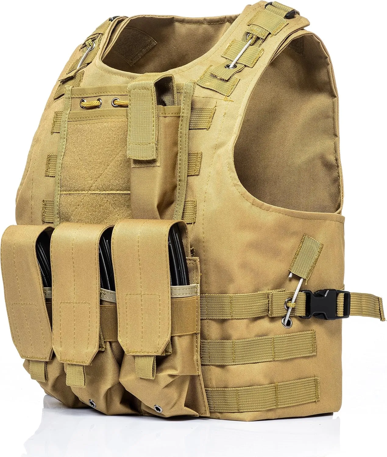 Trainning Tactical Airsoft Paintball Combat Swat Assault Army Shooting Hunting Outdoor Molle Police Vest