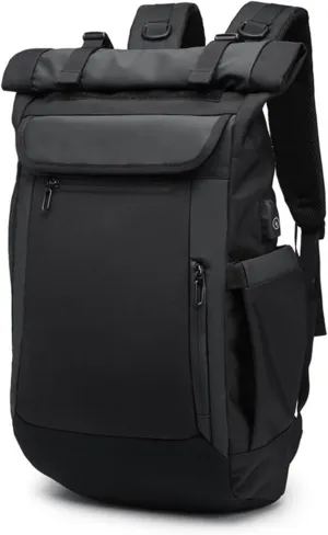 Travel Bag Multifunctional Rollable Business Laptop Backpack Large Capacity Waterproof Travel Bag