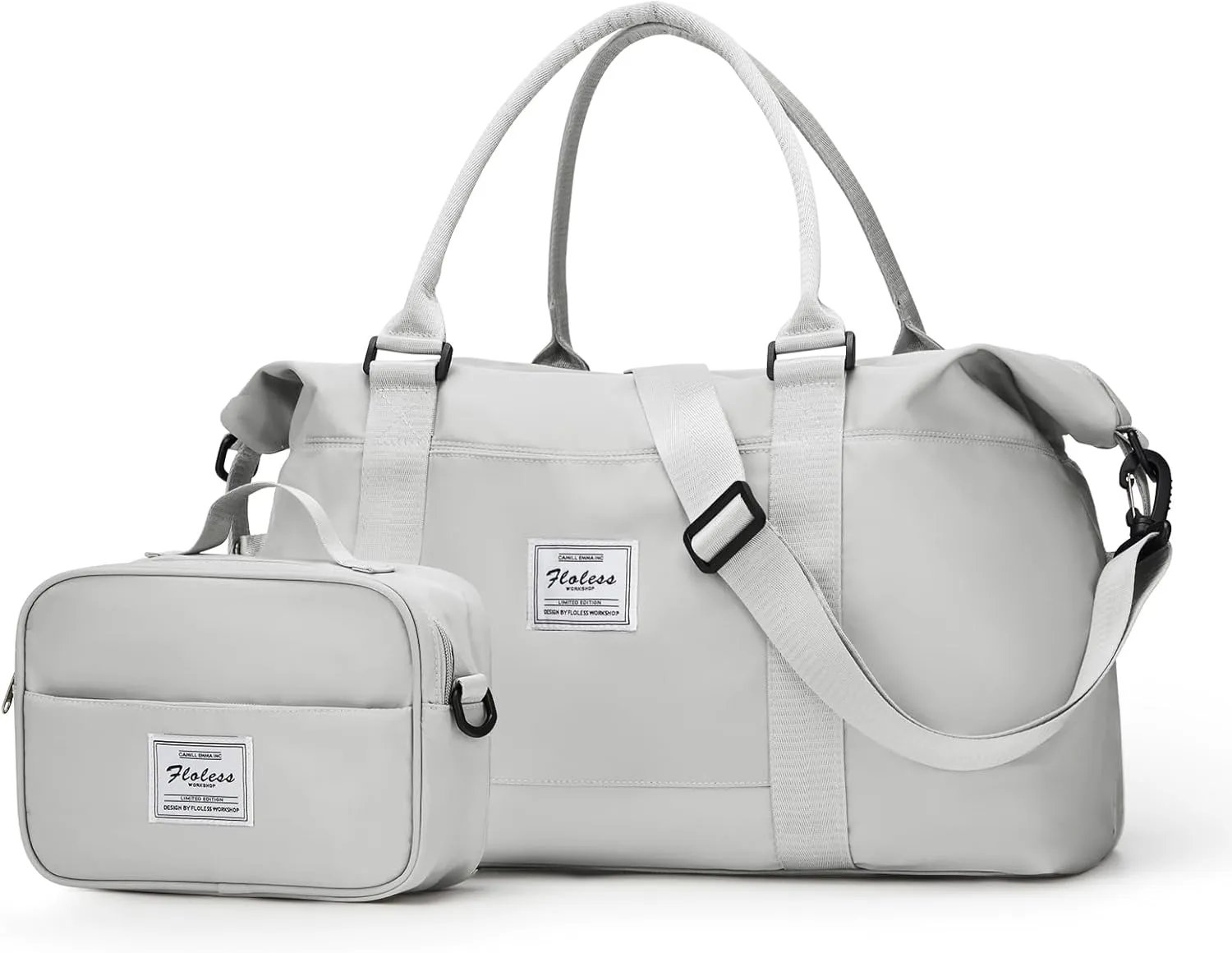 Travel Bags for Women, Weekender Overnight Carry On Tote With Toiletry Bag, Duffel With Wet Pocket