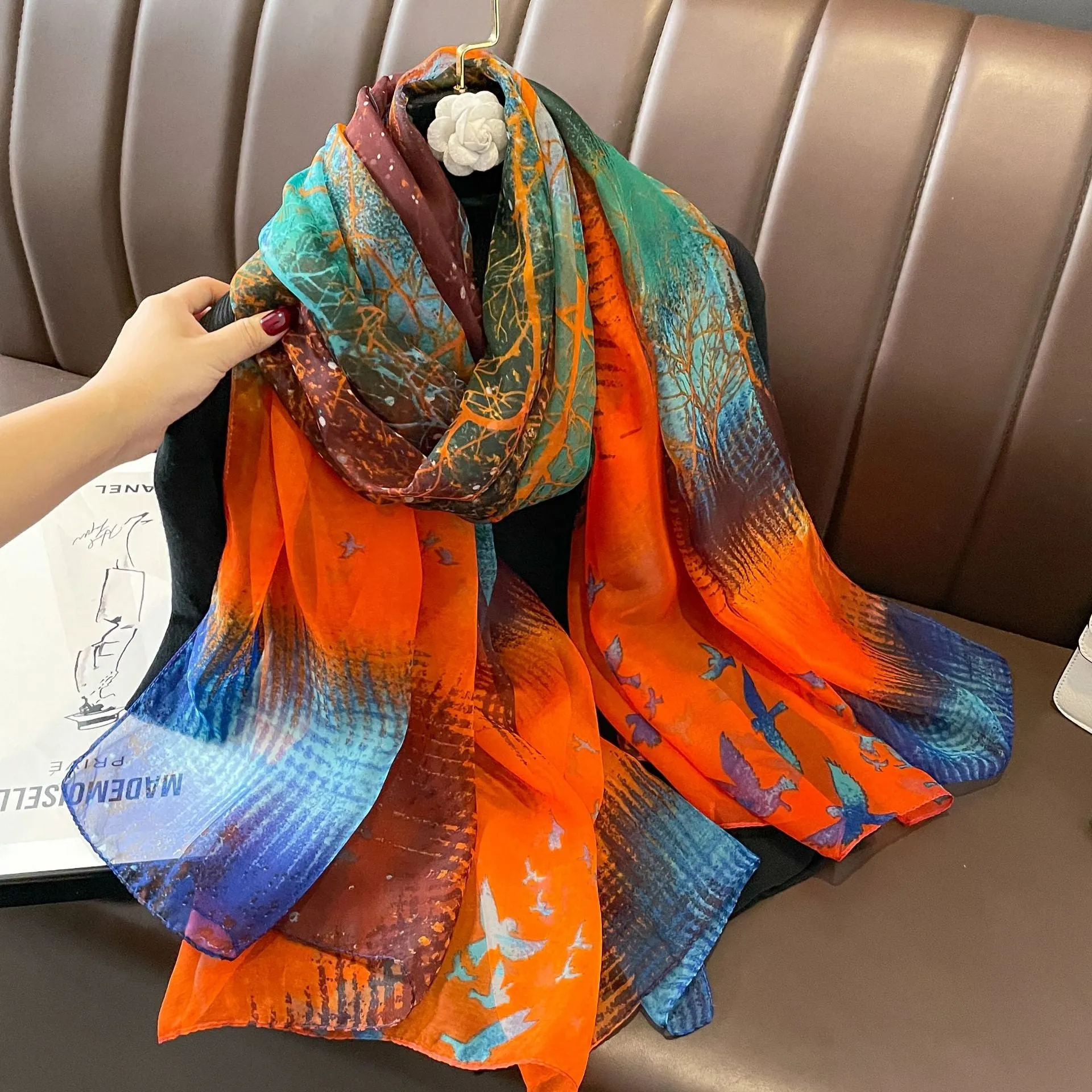 Travel Vacation Sun Protection Scarf