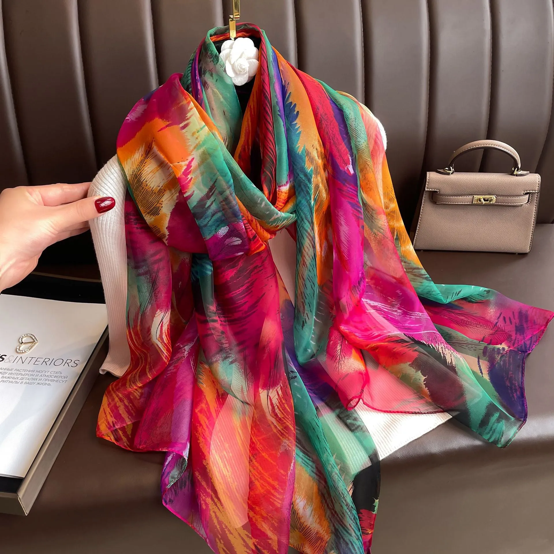Travel Vacation Sun Protection Scarf