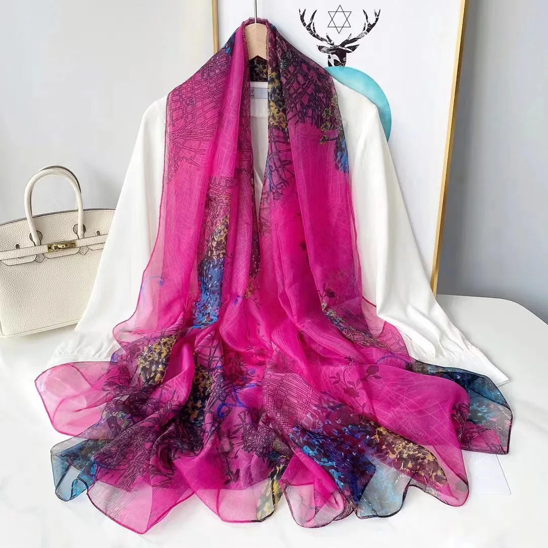 Travel Vacation Sun Protection Scarf