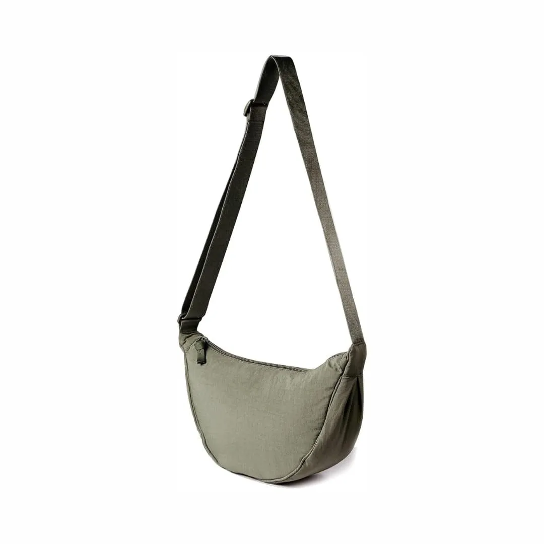 Tressential Nylon Half Moon Shape Crossbody Sling Bag