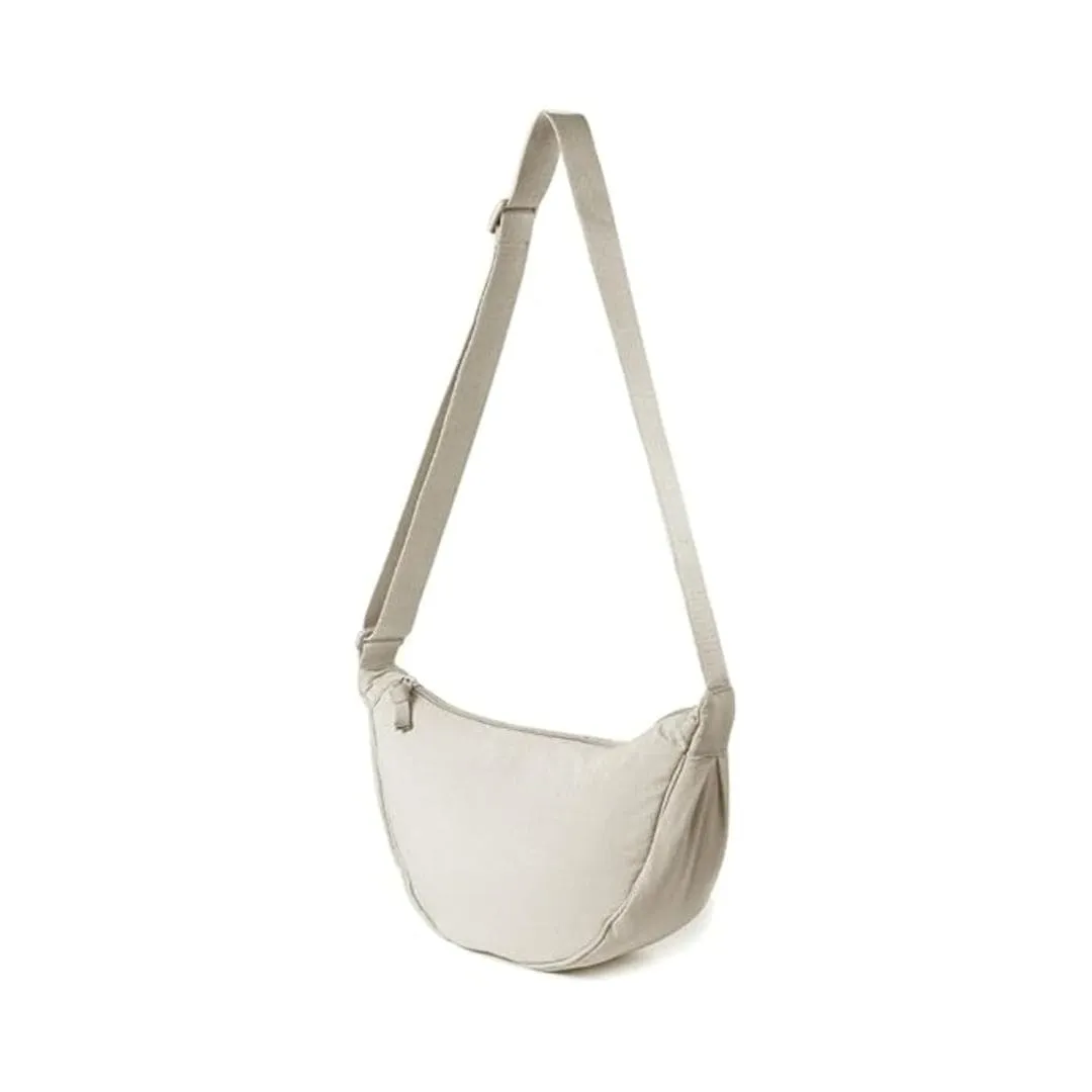 Tressential Nylon Half Moon Shape Crossbody Sling Bag