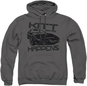 Trevco Knight Rider Kitt Happens Unisex Adult Pull-Over Hoodie