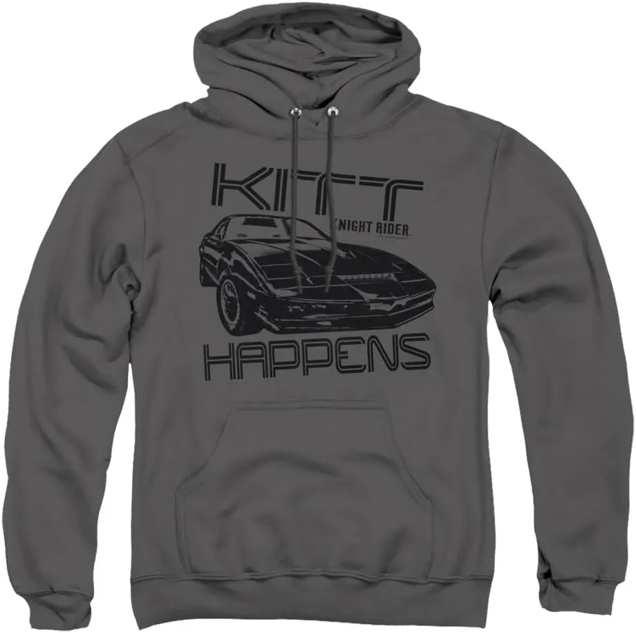 Trevco Knight Rider Kitt Happens Unisex Adult Pull-Over Hoodie