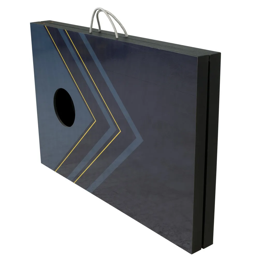 Triumph LED Blue and Yellow 2x3 Cornhole Set