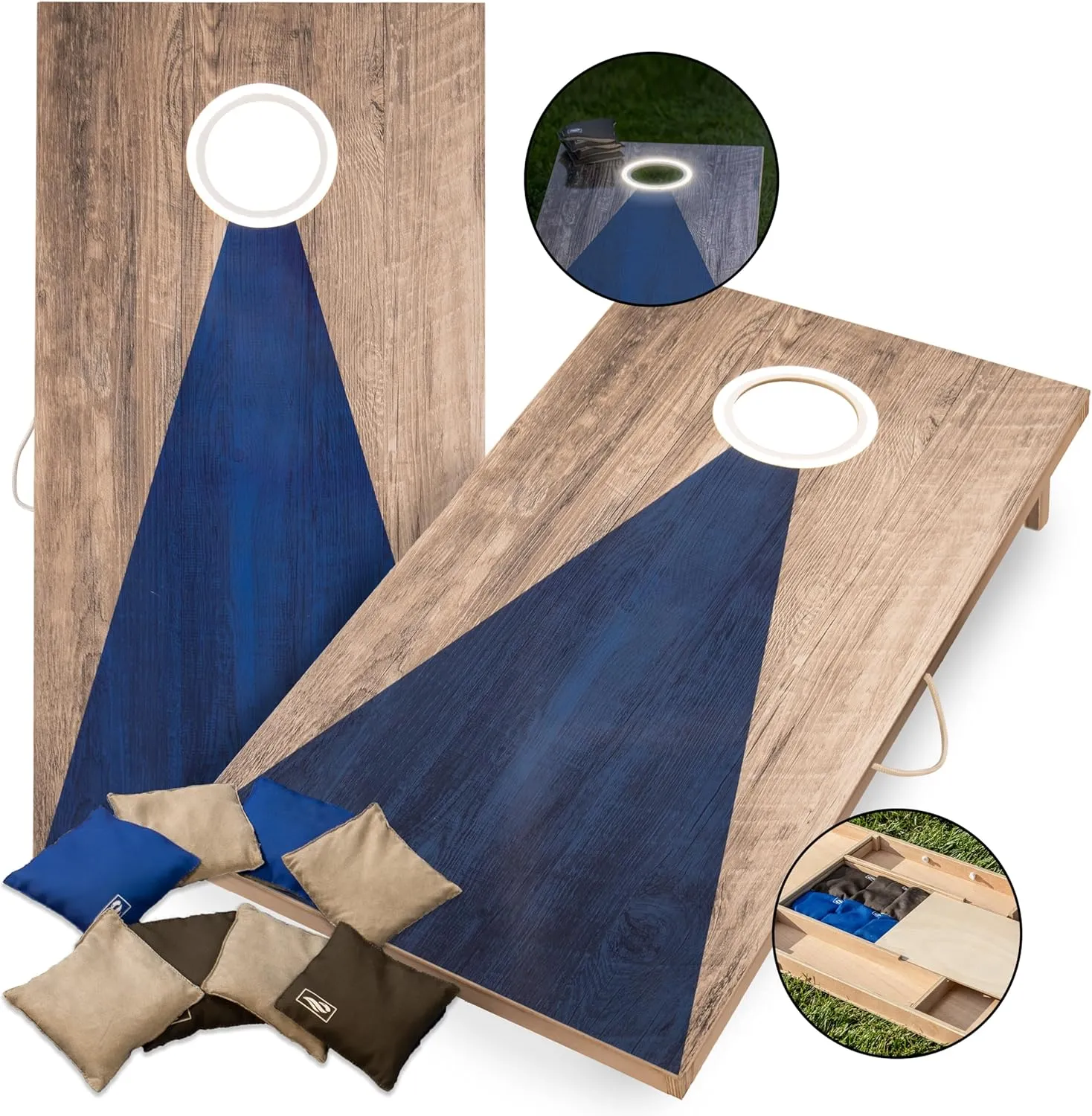 Triumph Sports LED 2x4 Cornhole Boards