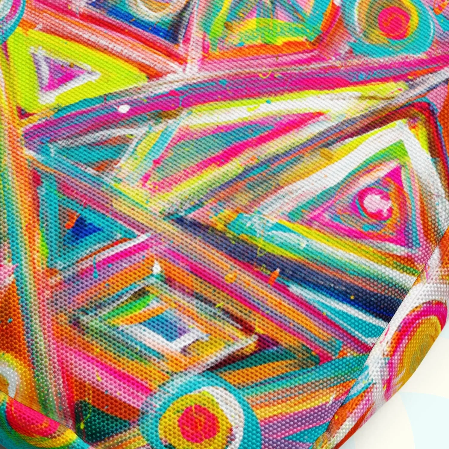 Tropical Geometry Mini Crossbody Bag