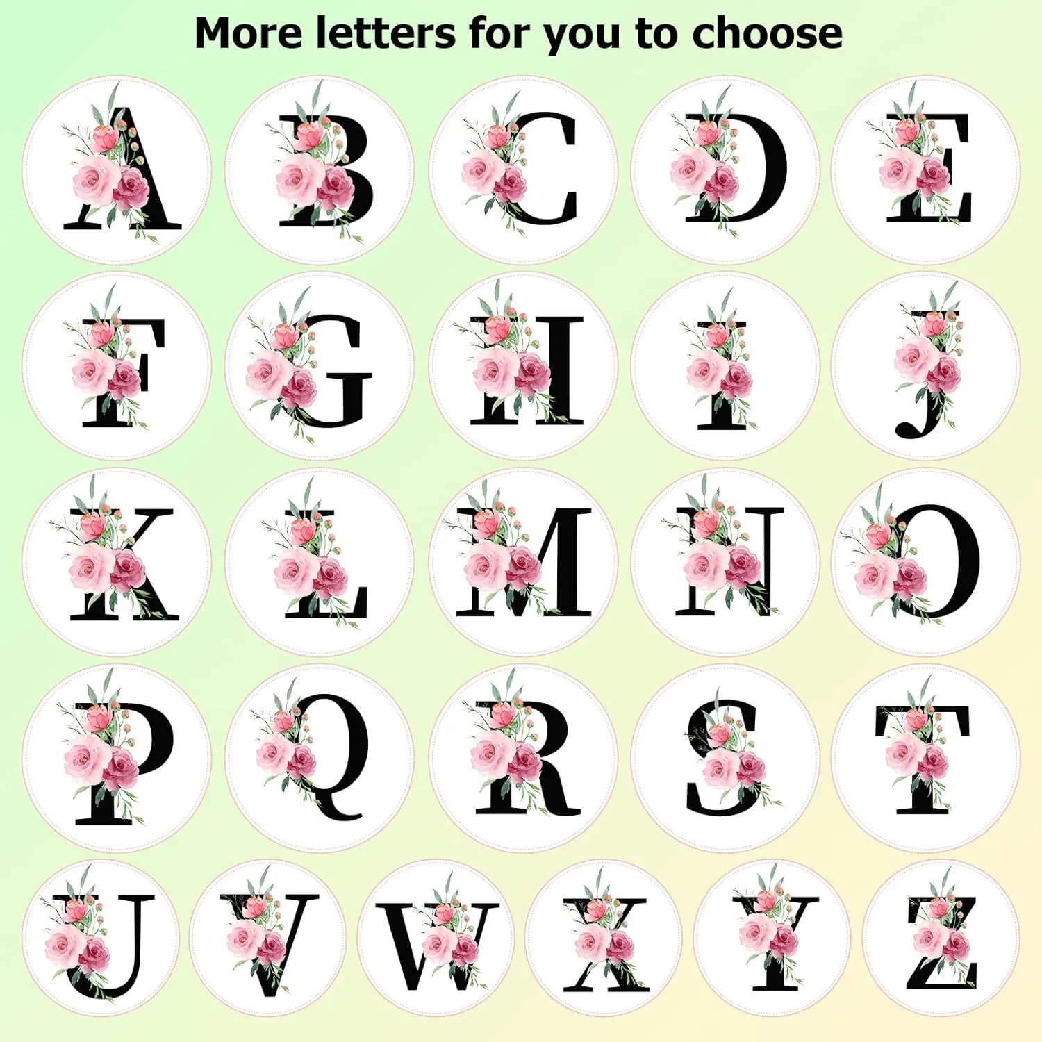 TRSODD Birthday Gifts for Women Mothers Day Gifts for Mom Wife Grandma Daughter Sister Friends Initial Tote Bag and Makeup Bag W