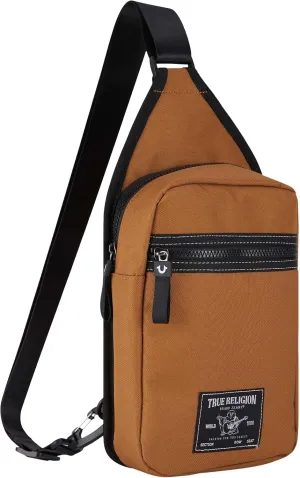 True Religion Crossbody Bags for Women & Men, Sling Bag for Men, Women Cross Body Bag, Sling Backpack Travel Bag Travel Purse