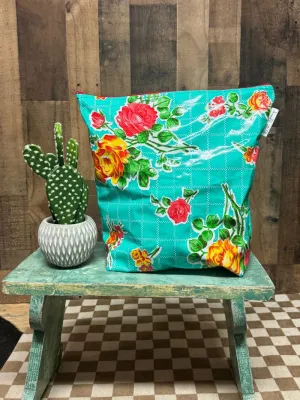 Turquoise Rose Pasture Pouch