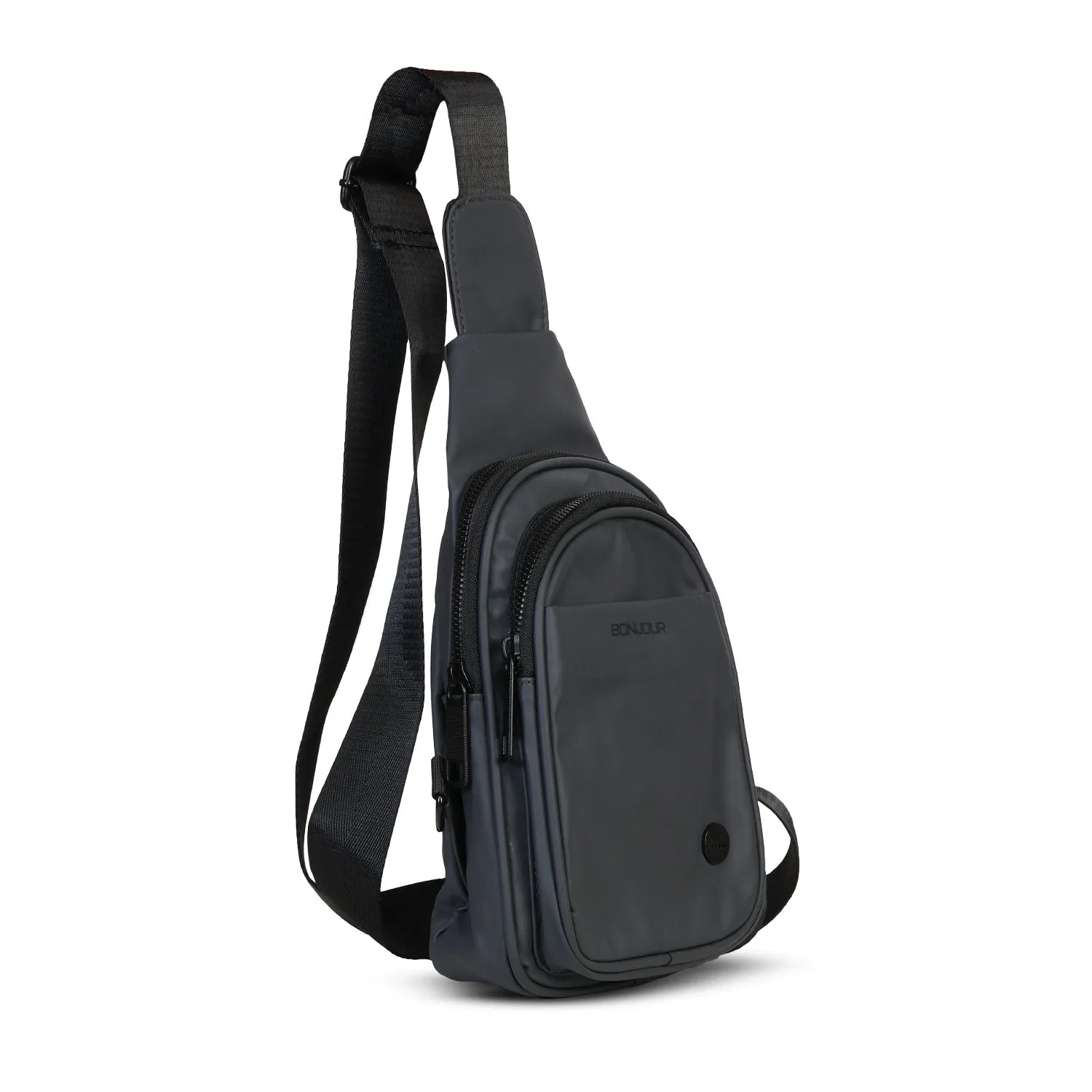 Unisex Premium Cross Body Sling Bag - Grey