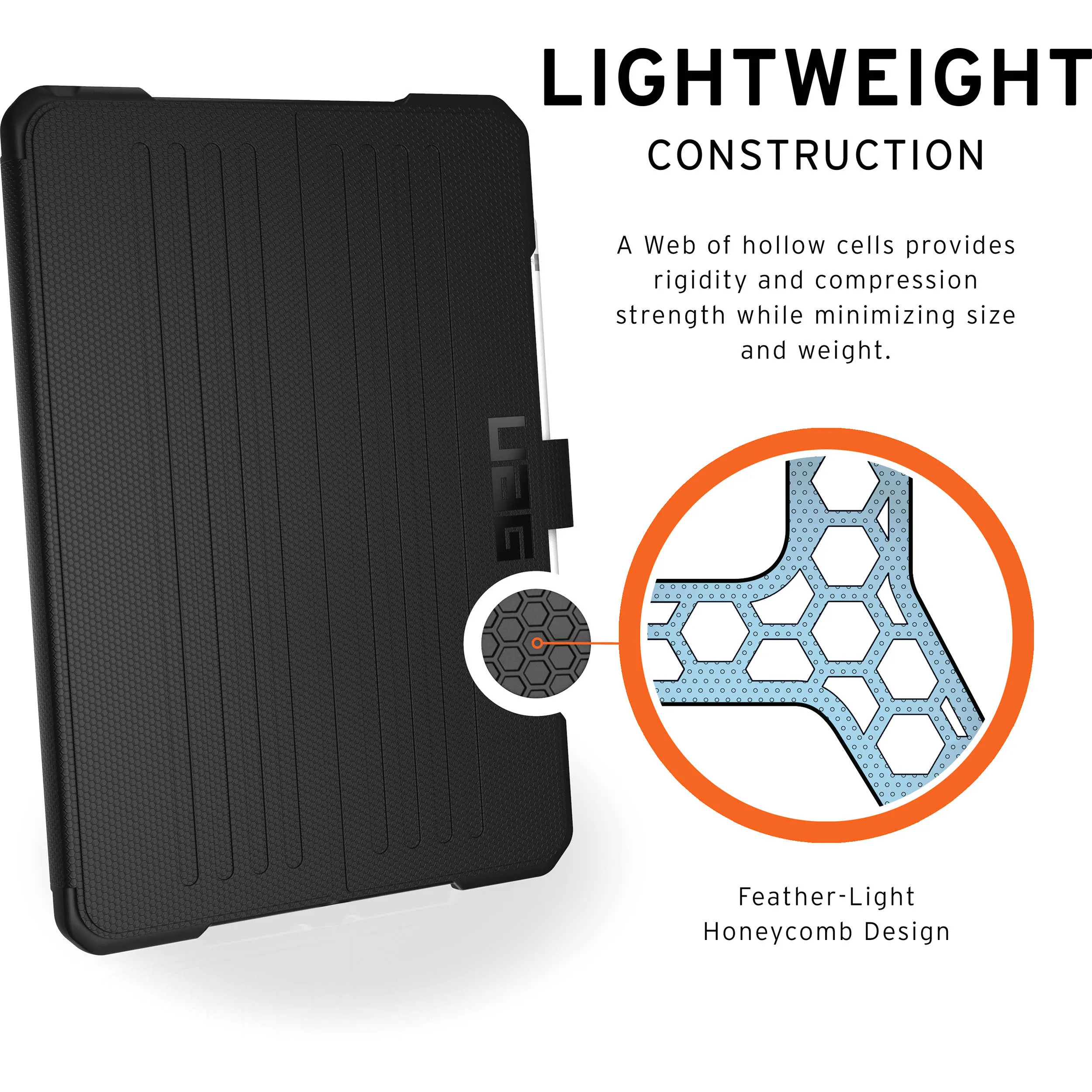 Urban Armor Gear Metropolis Series Case for the 10.2" iPad (2019 / 7th Gen / Black)