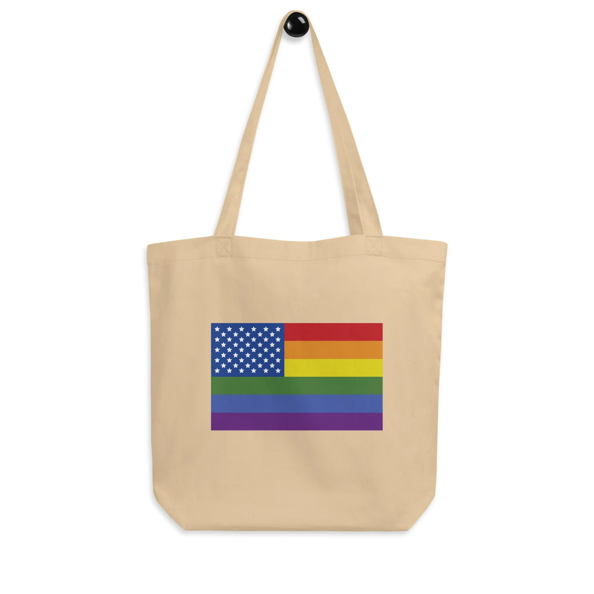USA Gay Pride Flag - Eco Tote Bag