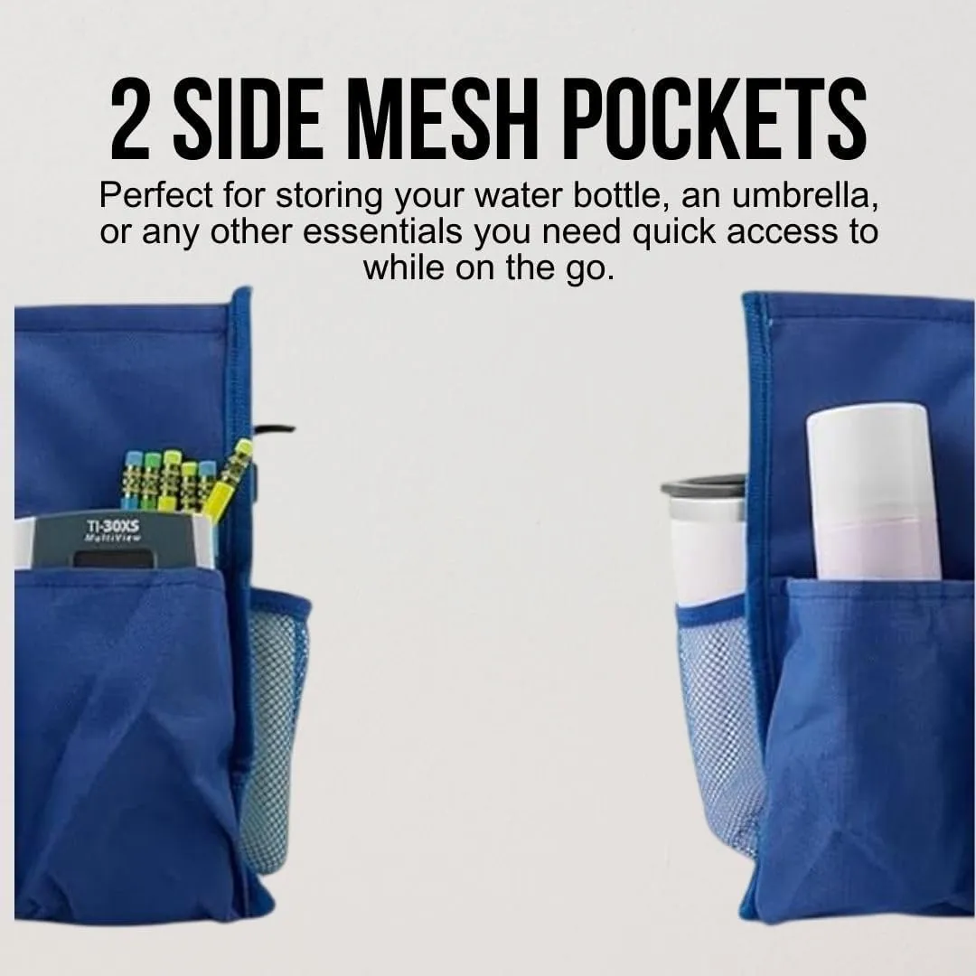 Utility Tote Bag with Zipper Top - Large Multipurpose Tote Organizer Bag