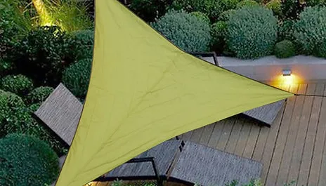UV-Resistant Triangular Garden Sun Shade