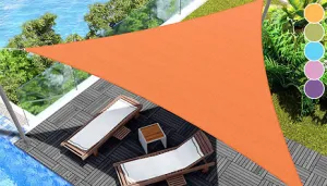 UV-Resistant Triangular Garden Sun Shade