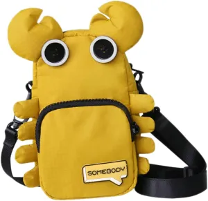 VALICLUD Fashion Puzzle Crossbody Bag Square Cellphone Bag for Women Crossbody Purse