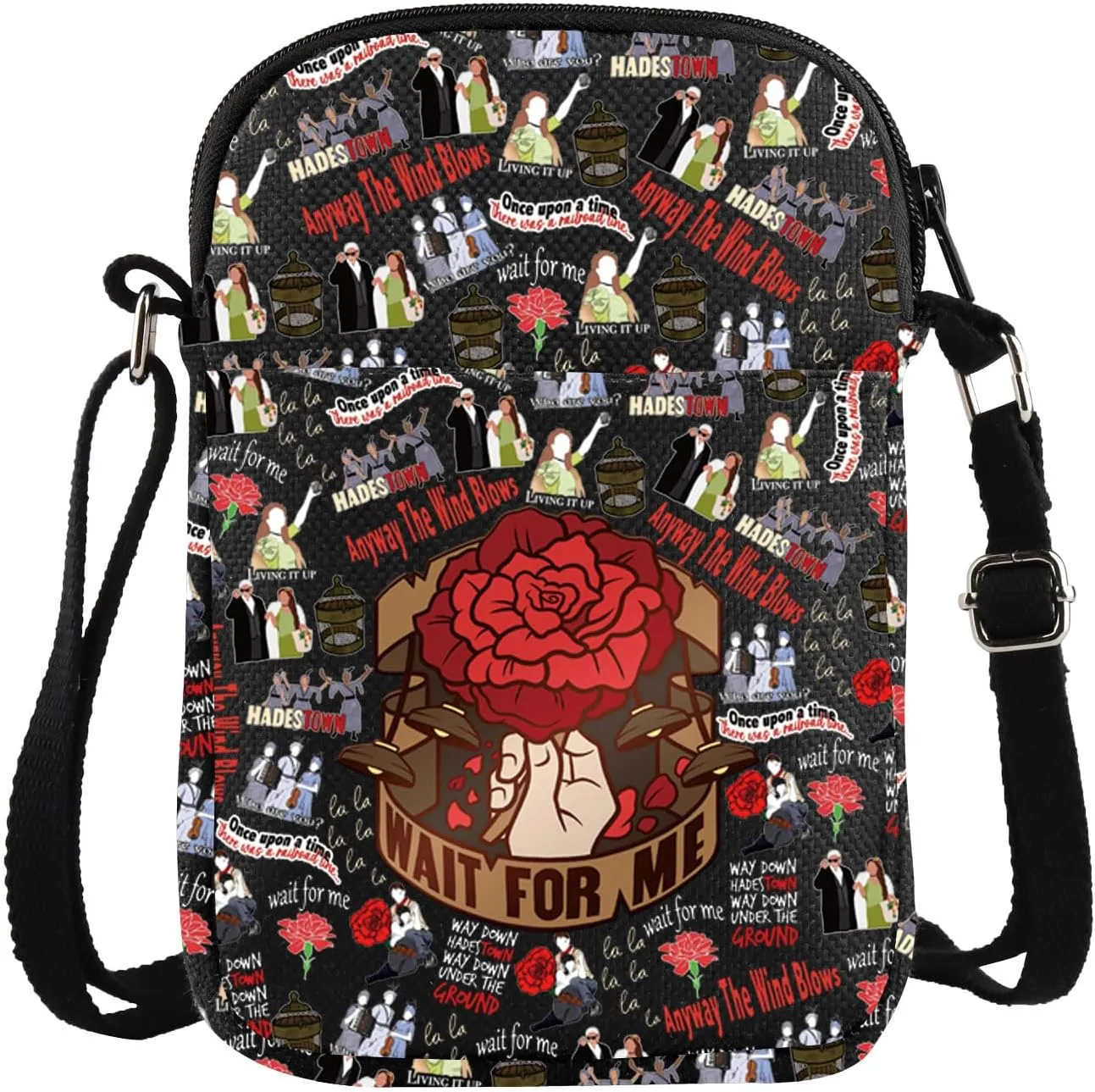 VAMSII Hadestown Crossbody Bag Wait For Me Hadestown Inspired Gift Theatre Gift