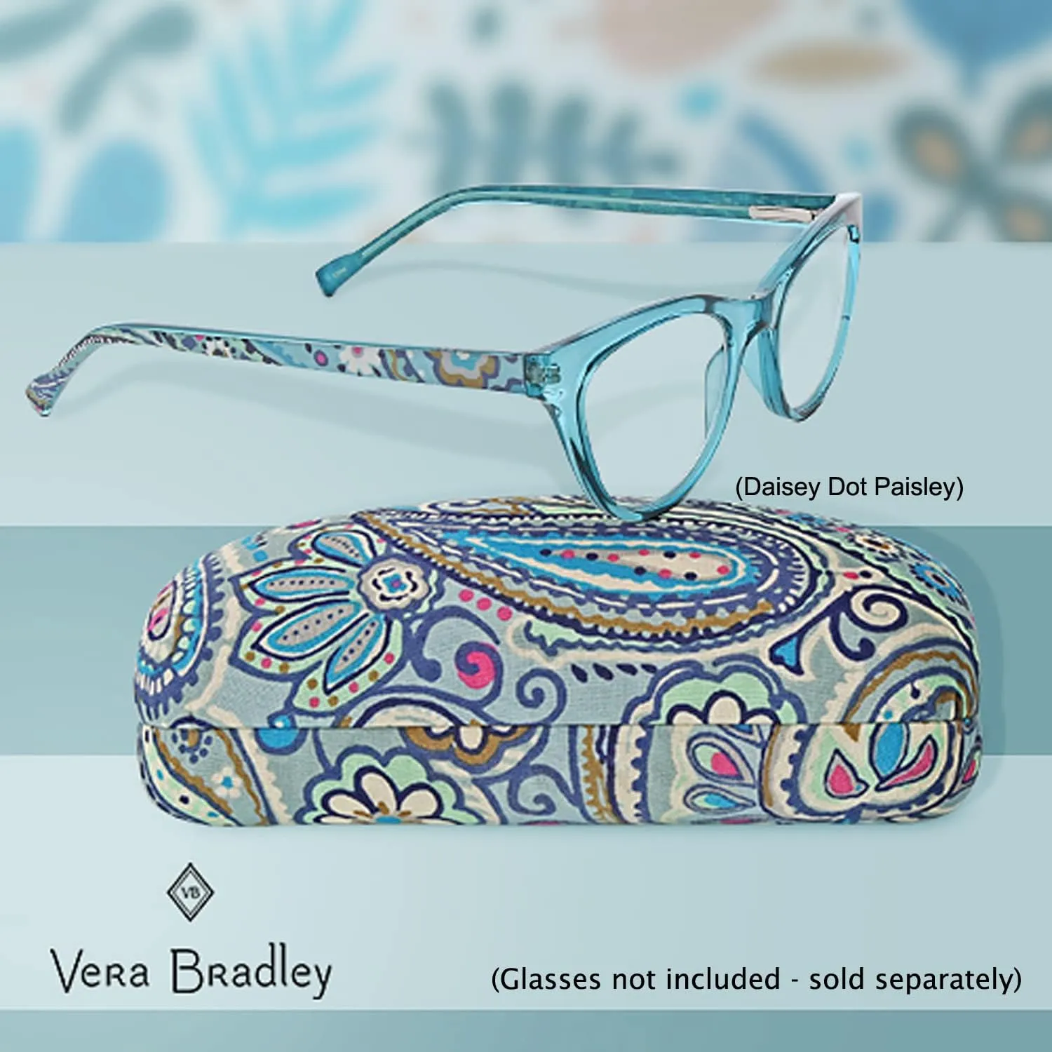 Vera Bradley Sunglasses/Eyeglasses Clamshell Hard Case