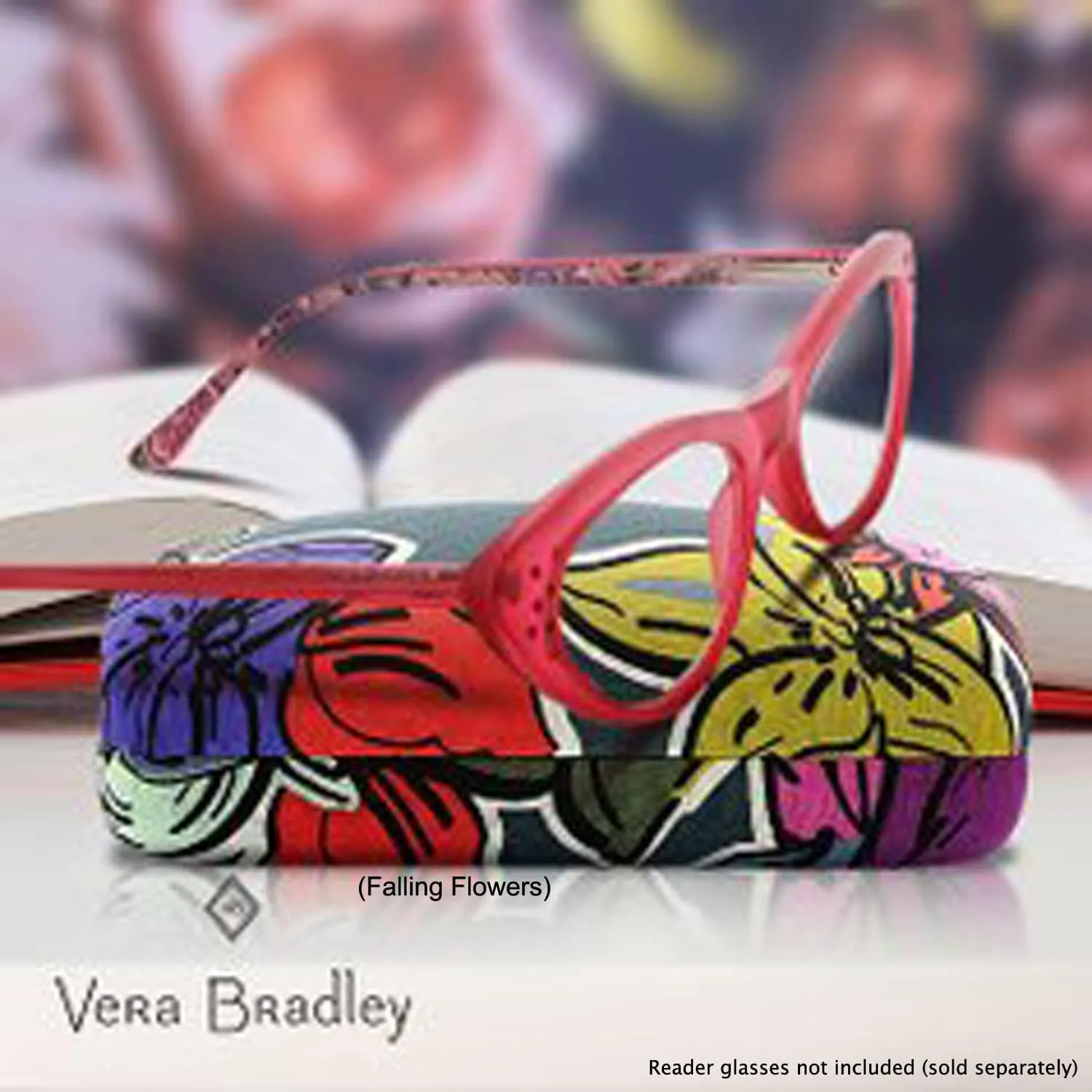 Vera Bradley Sunglasses/Eyeglasses Clamshell Hard Case
