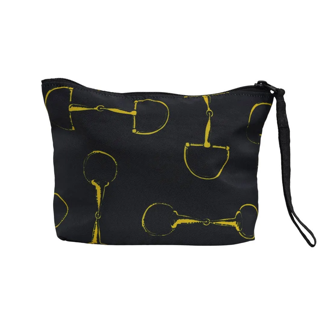 Vintage Snaffles Accessory Bag, Black