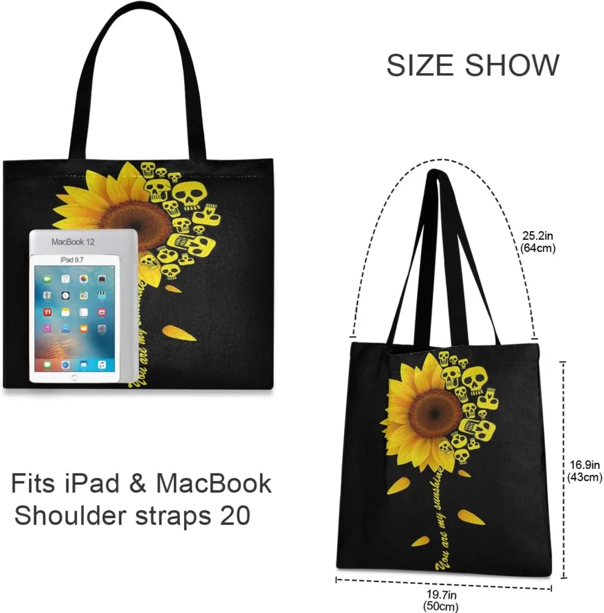 visesunny Women Fashion Handbags Tote Bag Shoulder Bag Top Handle Shopping Travel Bags for Gym Beach Travel Daily