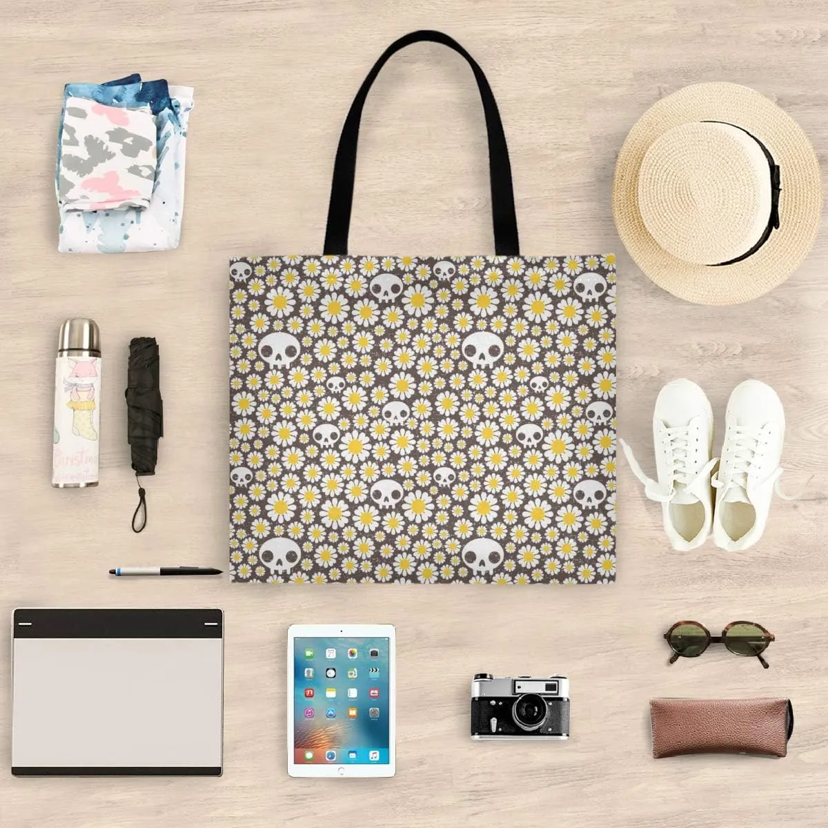 visesunny Women Fashion Handbags Tote Bag Shoulder Bag Top Handle Shopping Travel Bags for Gym Beach Travel Daily