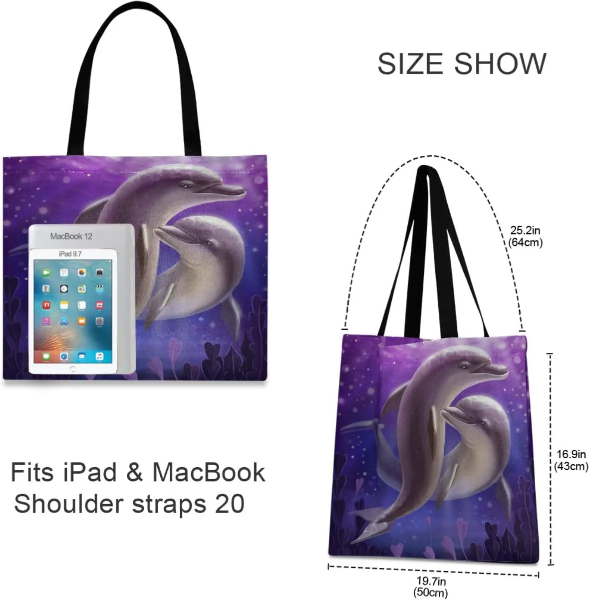 visesunny Women Fashion Handbags Tote Bag Shoulder Bag Top Handle Shopping Travel Bags