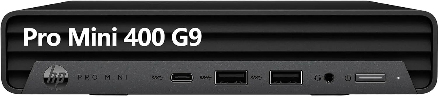 VISION COMPUTERS, INC. HP ProDesk Pro Mini 400 G9, i5-12500T (6-Core, Beats Intel i7-11700T), 16GB RAM, 512GB SSD, 2X DisplayPort, 1x HDMI, Win 11 Pro 64-bit, Business Desktop Computer
