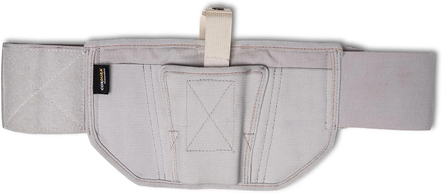 VNSH Airsoft Gun Holster - The Ultimate Belly Band Holster for Men & Women | Comfortable Concealed Carry Belt | Fits 99% of Handguns | Ambidextrous Design with Built-in Magazine Pouches