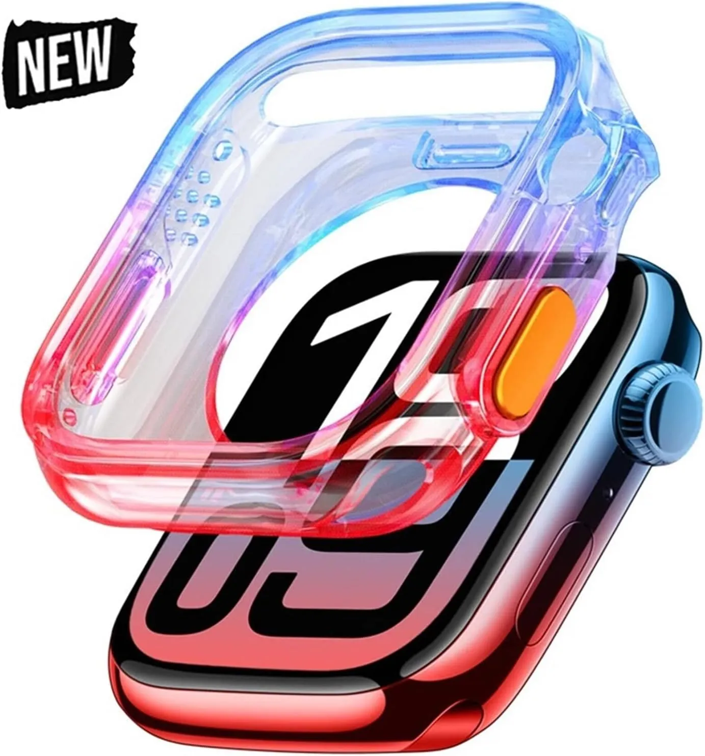 Watch Case For Apple Watch S10 42mm 46mm No Screen Protector Full HD TPU Bumper Cover For iWatch Series 10 Watch Cases