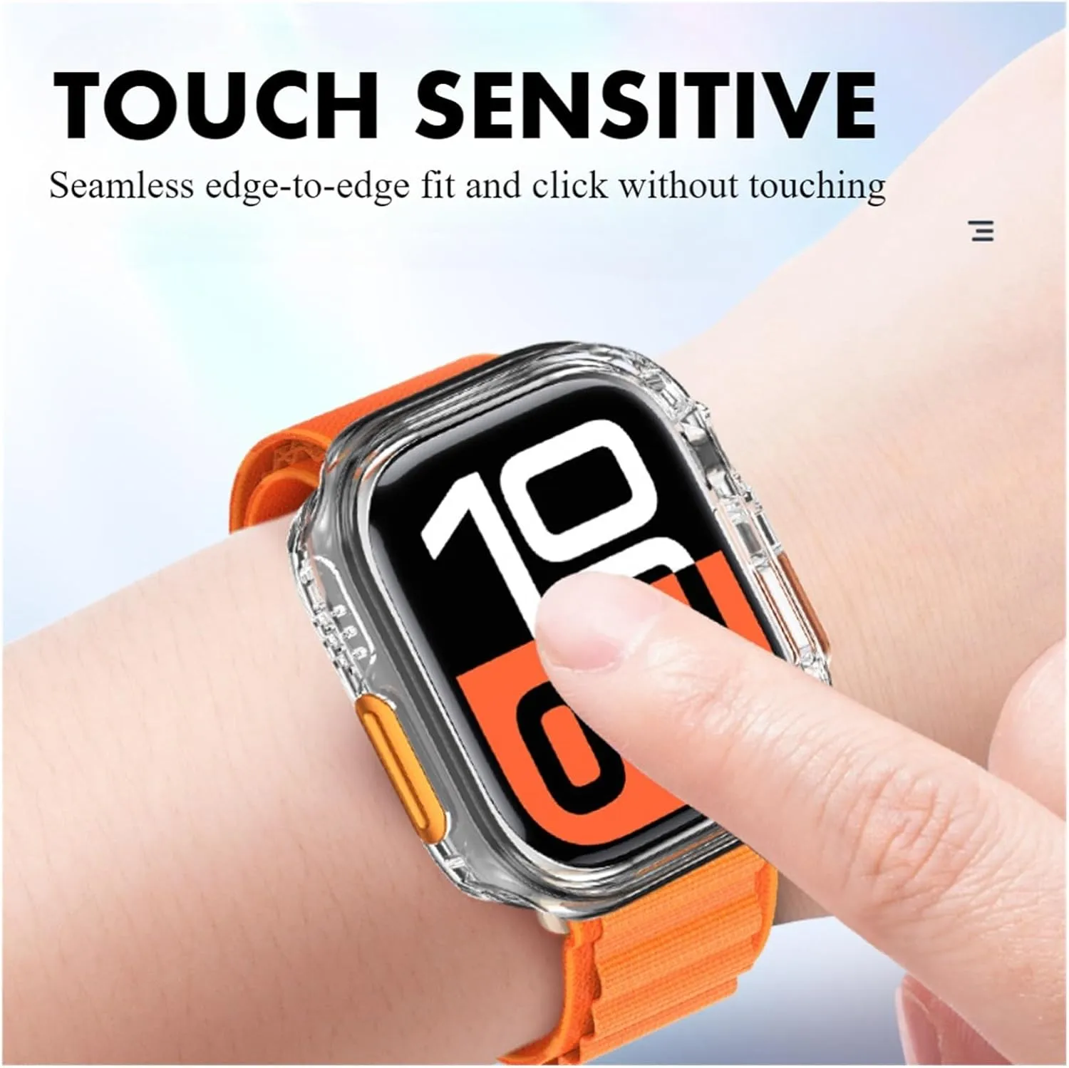 Watch Case For Apple Watch S10 42mm 46mm No Screen Protector Full HD TPU Bumper Cover For iWatch Series 10 Watch Cases